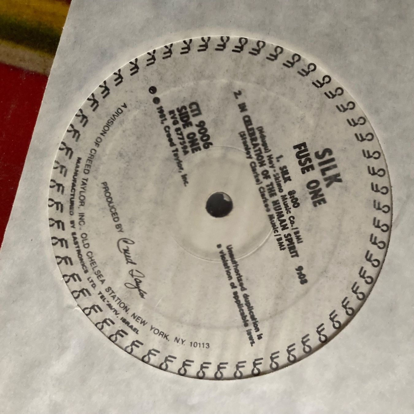 Schallplatten: Silk - Fuse One - LP 1981 - Jazz Funk – Gebraucht aus dachsen von oheio 2