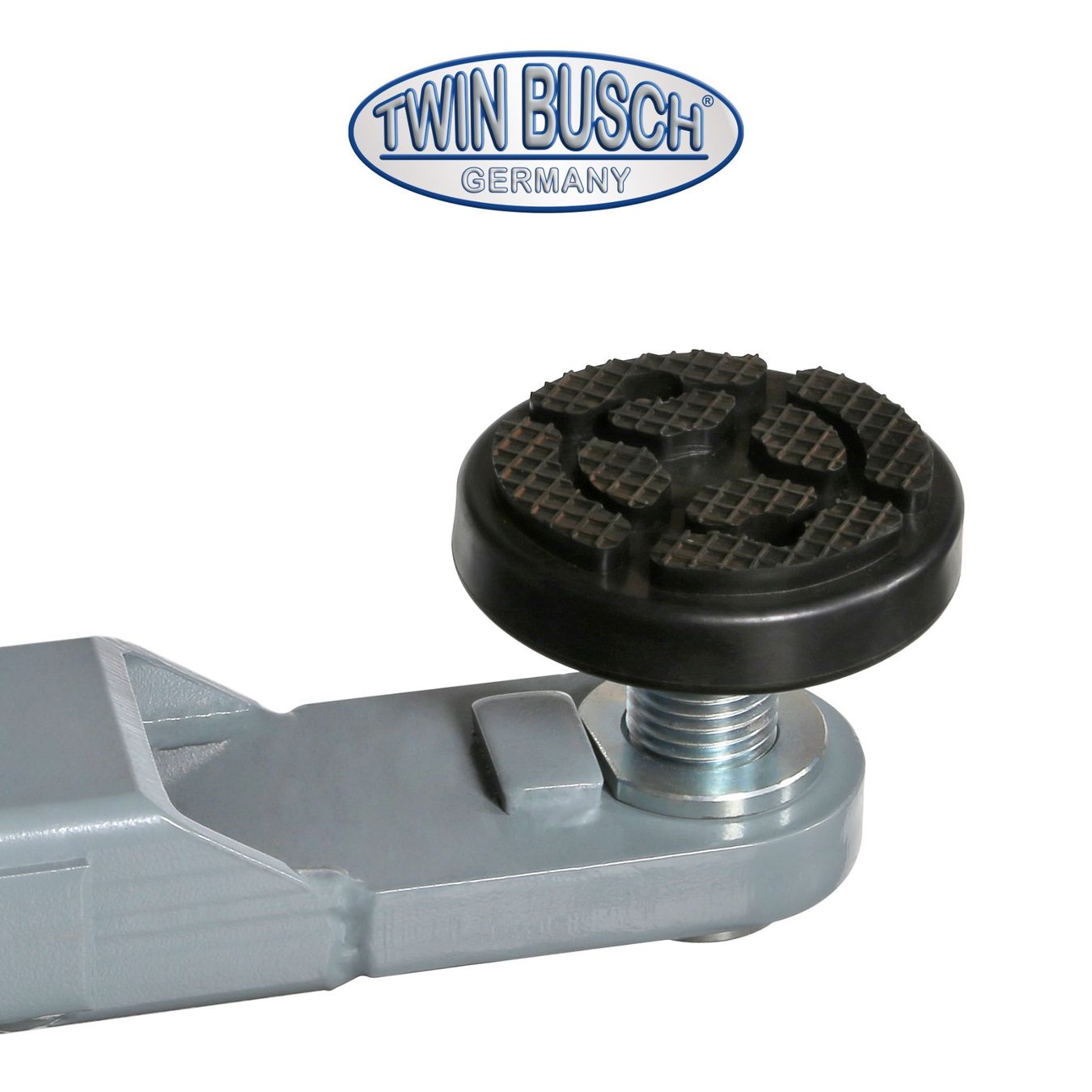 Twin Busch Piattaforme elevatrici & Crick: 2 Säulen Hebebühne 4.2 t - BASIC autom. Entriegelung - Grau – Nuovo e nell'imballaggio originale da Rüthi (Rheintal) venduto da Toptool 6