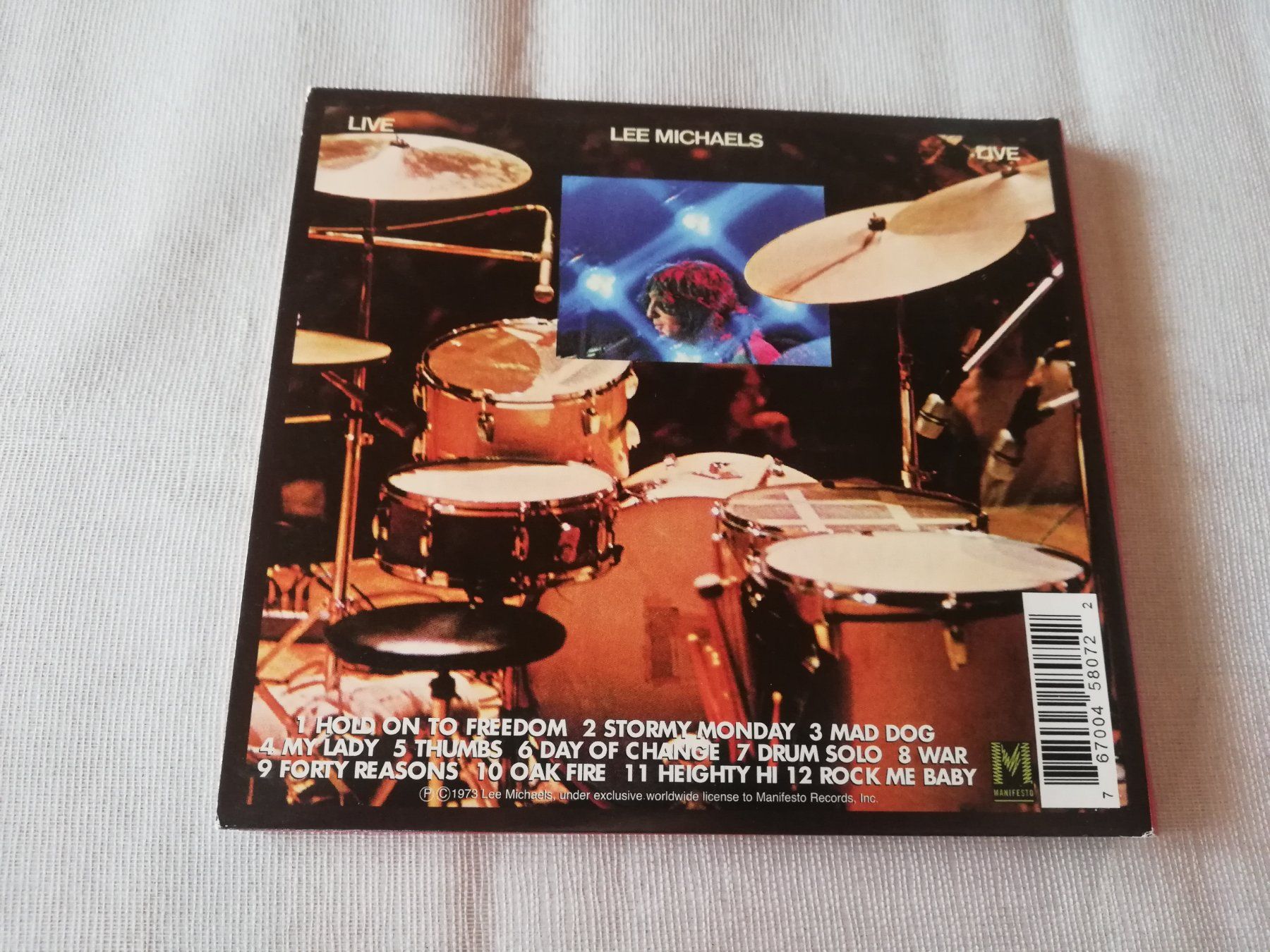 CD: LEE MICHAELS - LIVE – Usato da Bern venduto da Vinylsound.ch 1