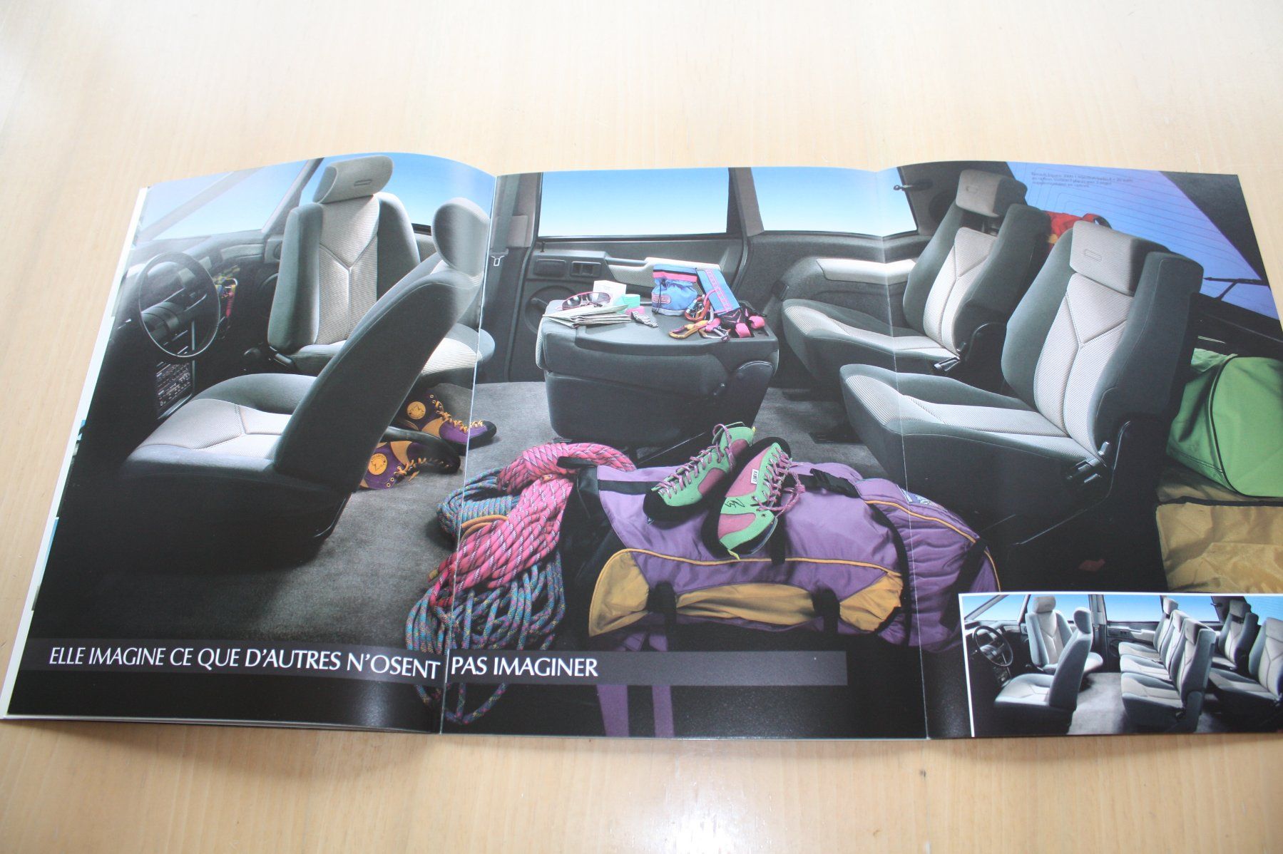 Renault Dokumente: Renault Espace Hochglanz Prospekt mit Quadra 6/1990 FR – Gebraucht aus Wikon von erwin400 3