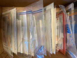 Über 2000 Banknoten aus 43 Ländern, s. Liste, meist unz!