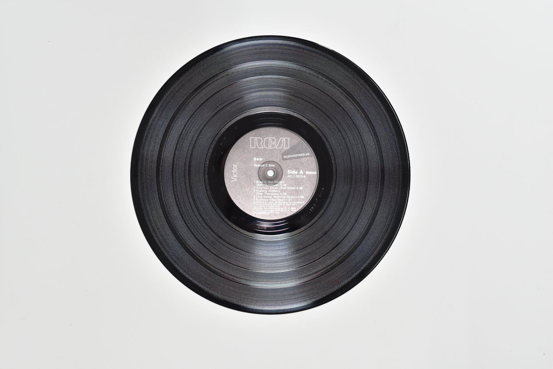 Dischi in vinile: Schallplatte Richard T. Bear - Bear – Usato da Glis venduto da AtelierManus 2