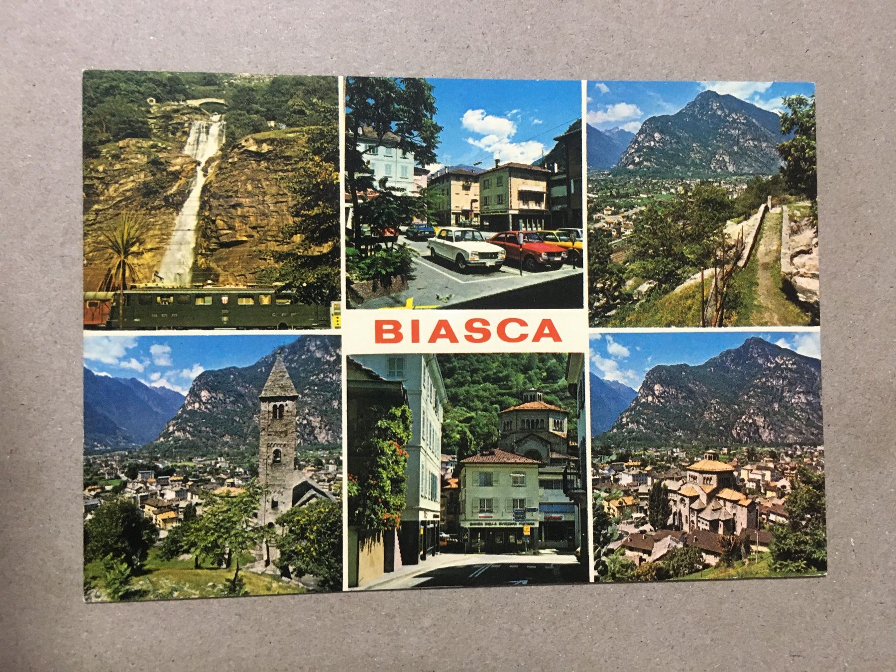 Ansichtskarten: AK Biasca Tessin mehrbildrig – Gebraucht aus Küttigen von Melisch1000