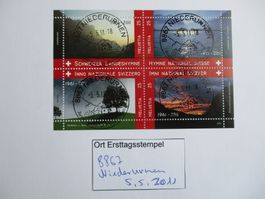 Voll Ort Ersttagsstempel 8867 Niederurnen
