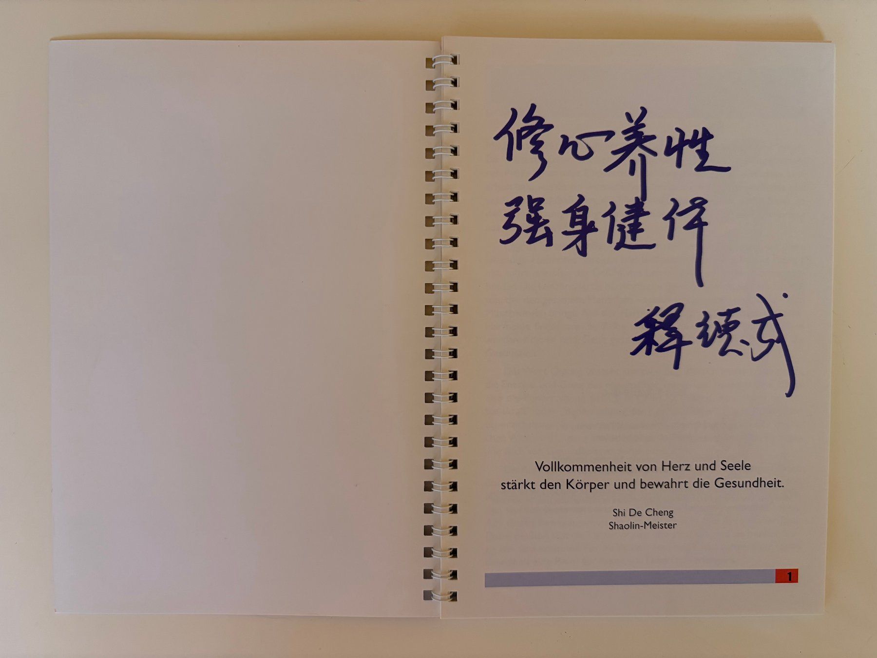 Libri: Stark & Gesund durch Qigong - mit Shaolin-Meister – Usato da Grüningen venduto da saya14 1
