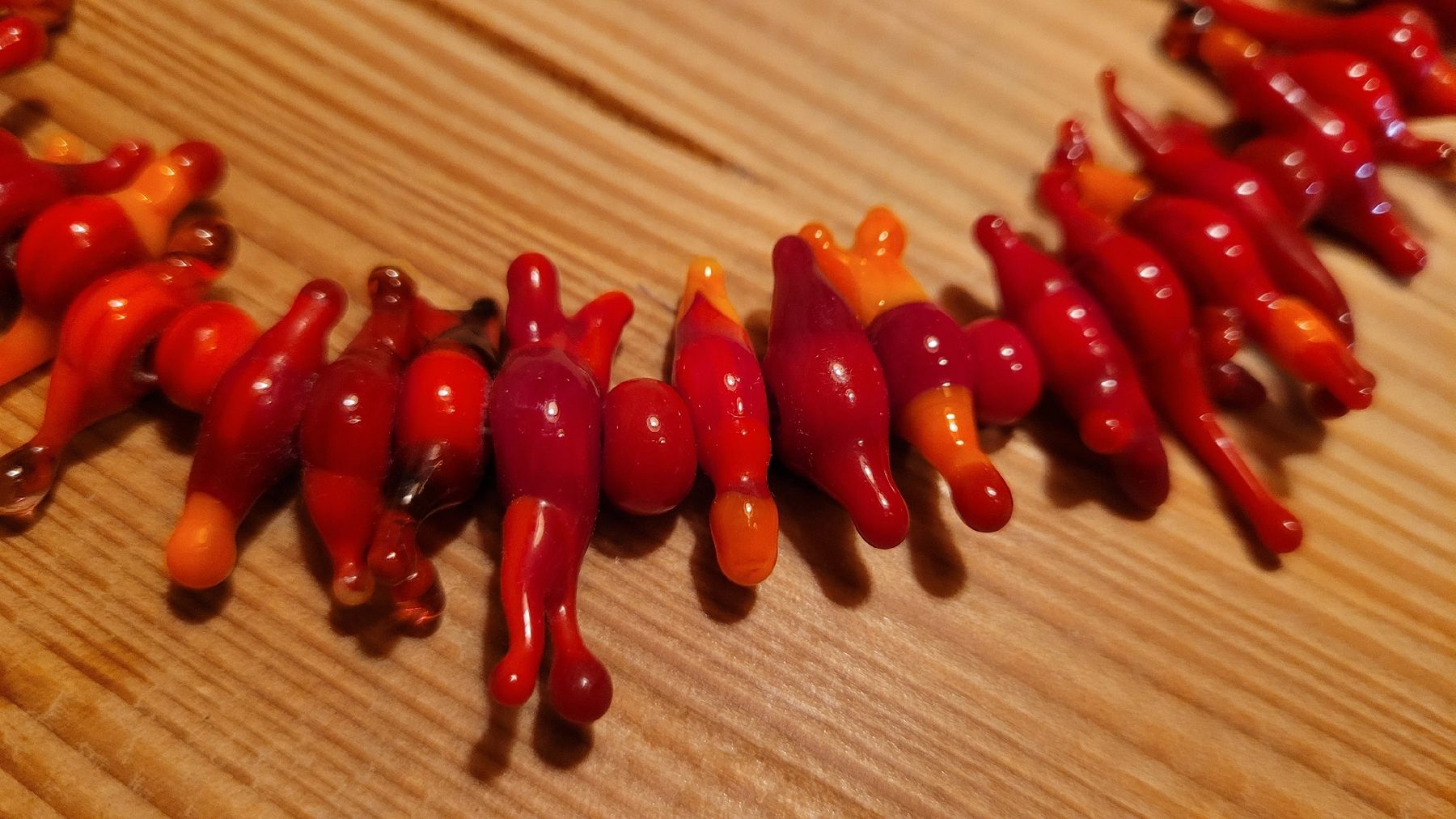 Catenine: Rote Glaskette – Usato da Gams venduto da kat_lg5l 1