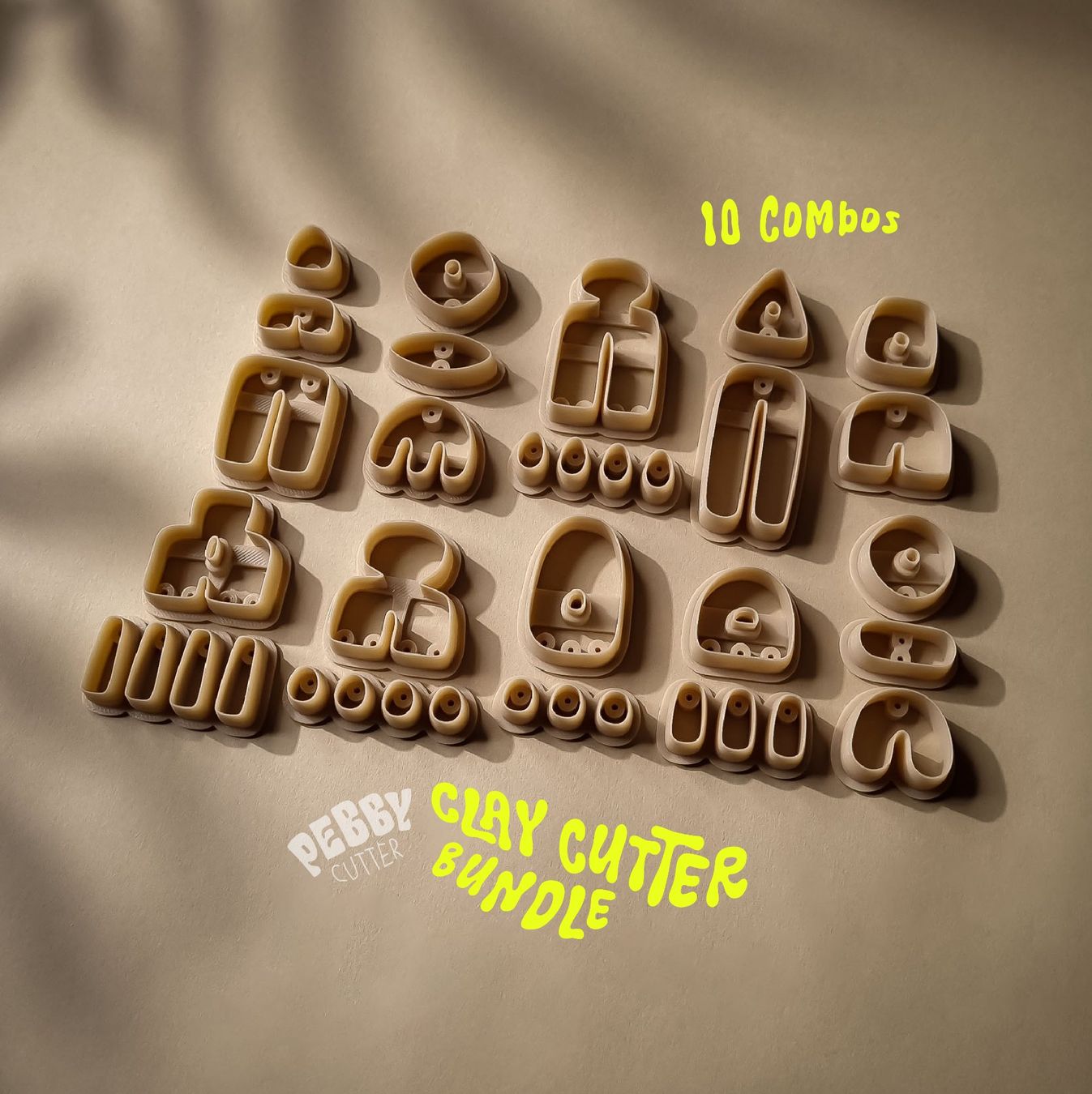 Kit bricolage: Fimo Ausstecher, Polymer Clay Cutter, Ausstecher Set Nr.3 – Nuovo (secondo la descrizione) da Embrach venduto da PebbyCutter