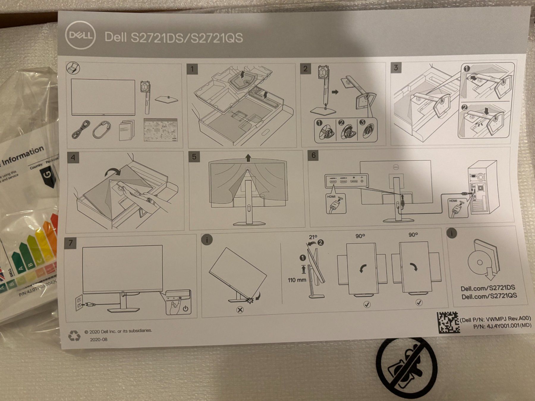 Dell Monitor: Dell S2721QS - 27" Monitor – Usato da Goldach venduto da Eme 8
