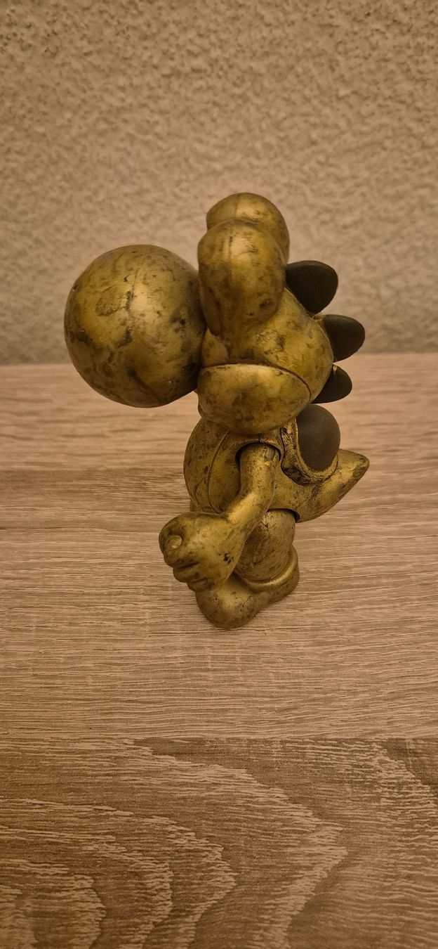 Nintendo Statuette: Figurine Yoshi doré Super Mario - Objet de collection rare – Usato da Genève venduto da Bayoushi 4