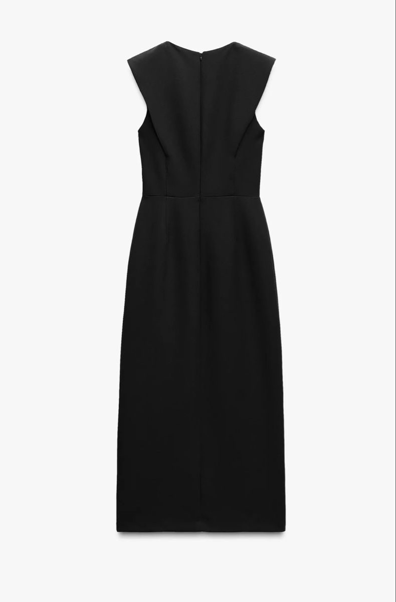 Vestiti: schwarzes Midikleid, Größe S/robe midi noire, taille S. – Nuovo e nell'imballaggio originale da Veyras venduto da ValClasse 3