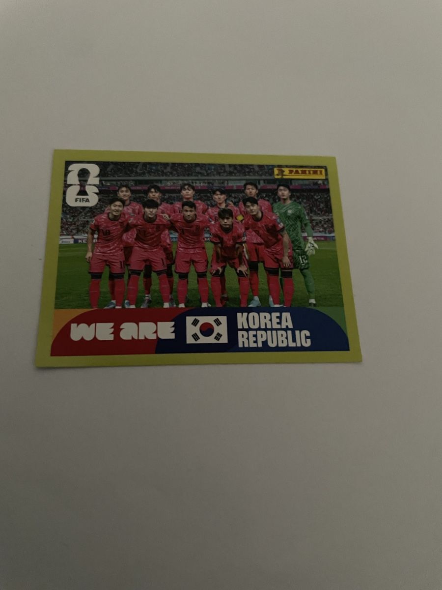 Panini Sammelbilder & Trading cards: FIFA WM 2026 WE ARE Korea KOR 13 – Neu (gemäss Beschreibung) aus Winterthur von Cobraforce