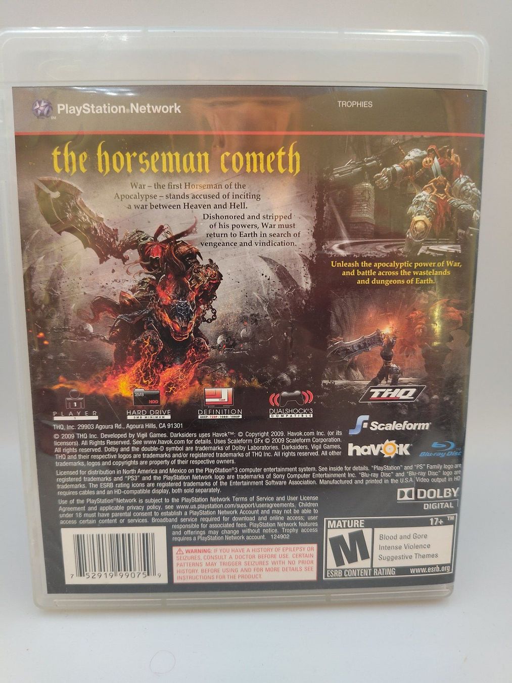 Sony Giochi: Darksiders (Playstation 3 / PS3) (CiB) – Usato da Kloten venduto da SuperRetroPixels 1