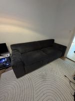 Gemütliches Sofa, dunkelgrau, 3-plätzig - Top Zustand!