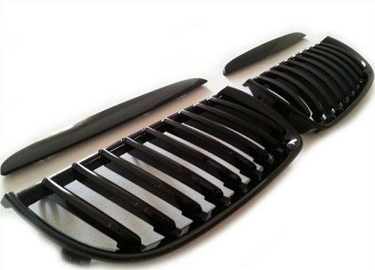 Kühlergrill Für Bmw Hochglänz Mopf Nieren Einzelsteg 3er E90 E91