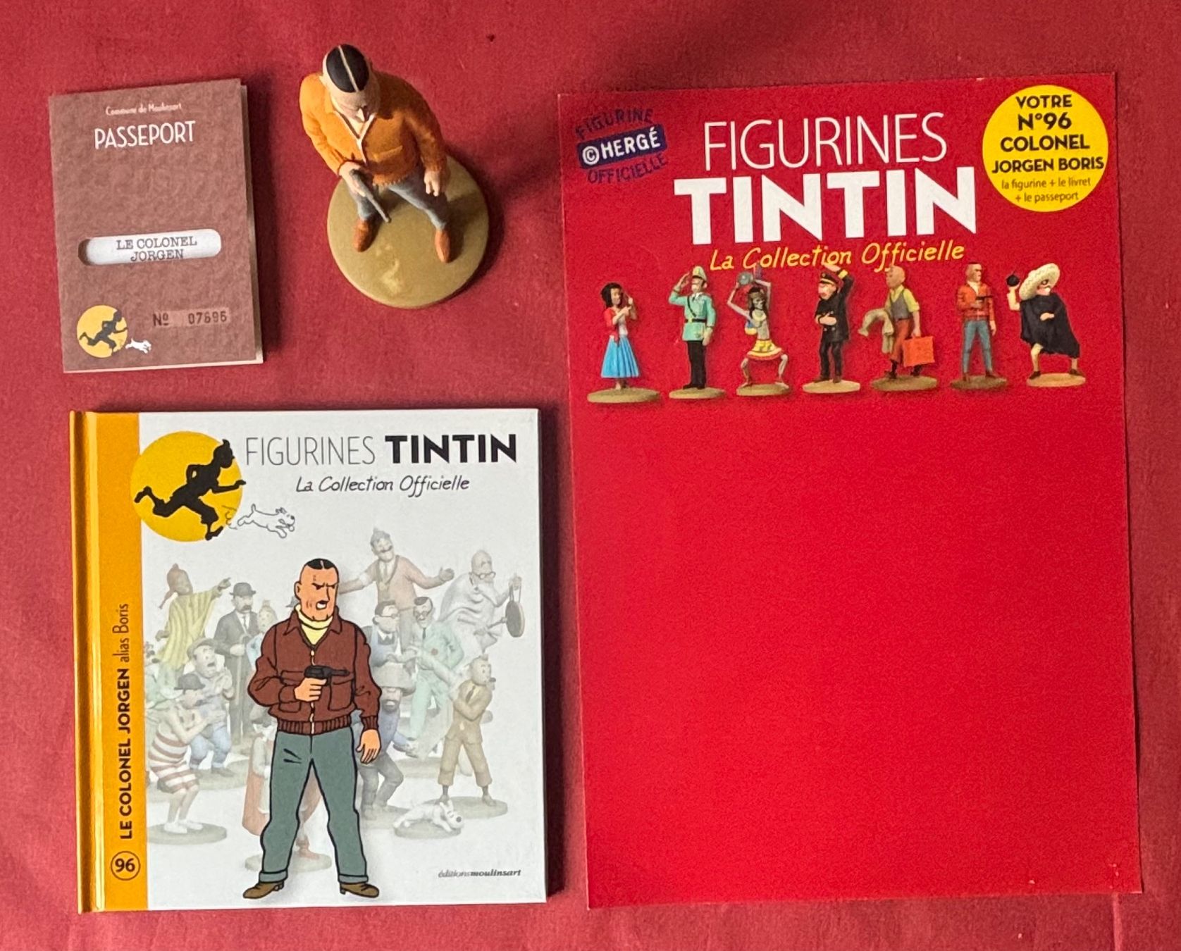 Figurines: Figurine Tintin - Le colonel Jorgen alias Boris – D'occasion à Neuchâtel par gefdeneuch 4
