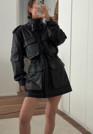 Gestuz leather jacket