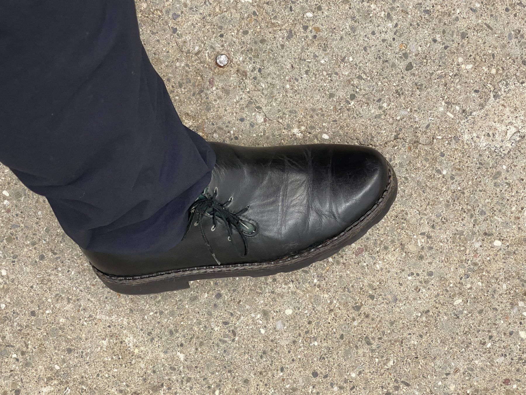 Scarpe da uomo: Vintage Leather Shoes, 42 – Usato da Zürich venduto da drooppee