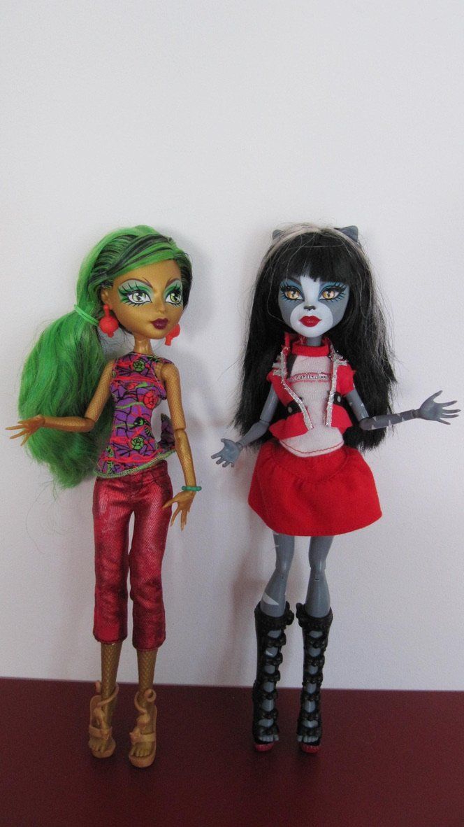 Puppen: Monster High Puppen 2 Stk. – Gebraucht aus Brunnen von Kiwiland1