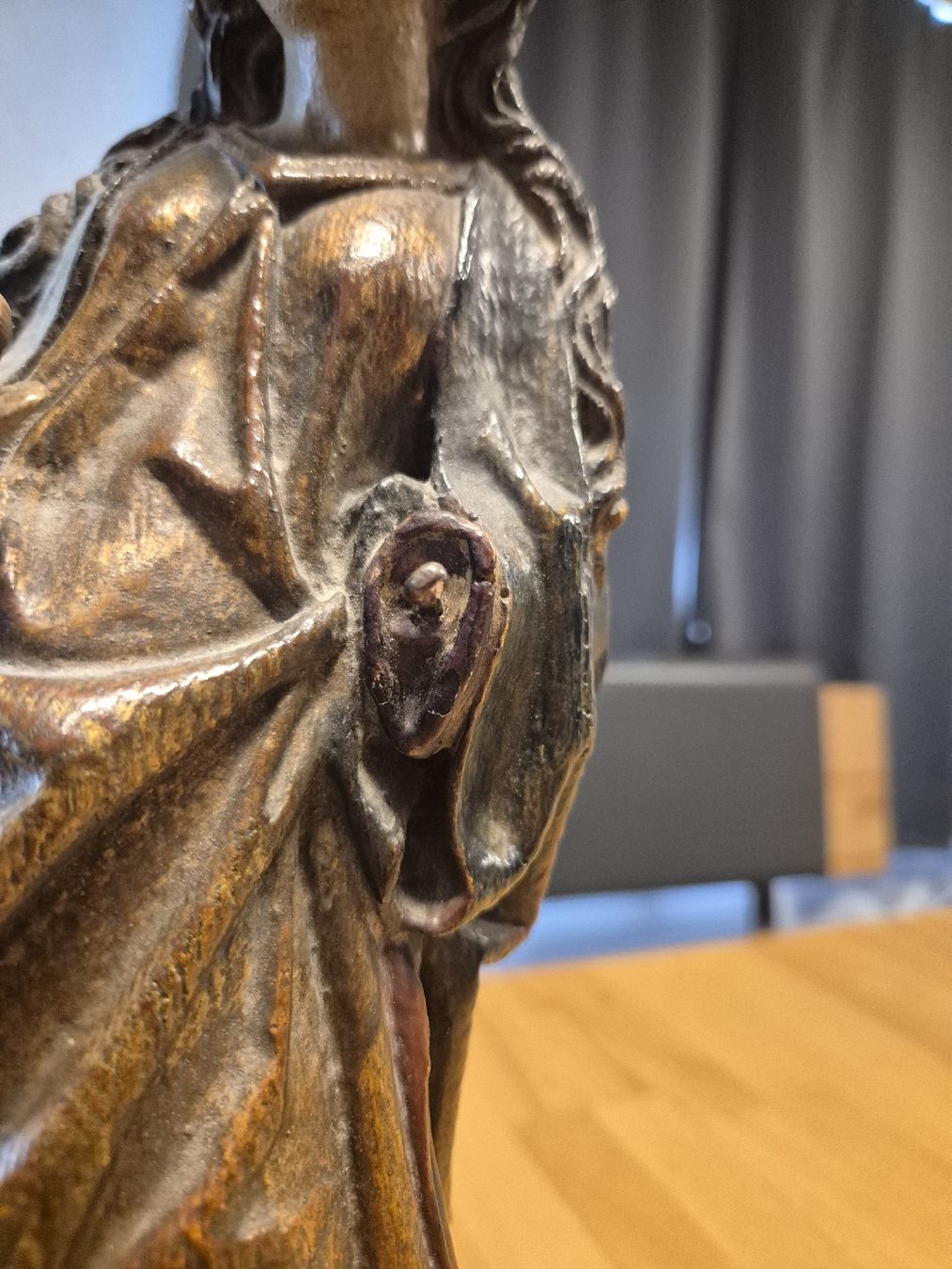 Statuette: antike Muttergottes Statue – Usato da Vilters venduto da Fleiflomi 2