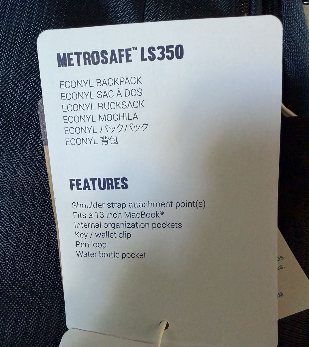 Pacsafe Rucksäcke: Pacsafe Rucksack METROSAFE LS350 – Neu und originalverpackt aus Zürich von Cia91 3