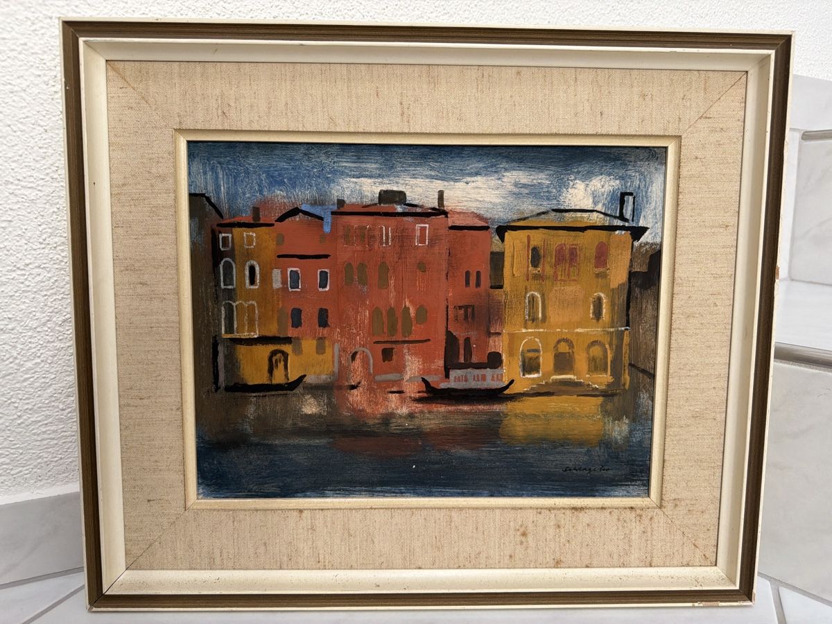 Tableaux: Karl Schlageter Gemälde, Venedig. – D'occasion à Biberist par Momo33 5