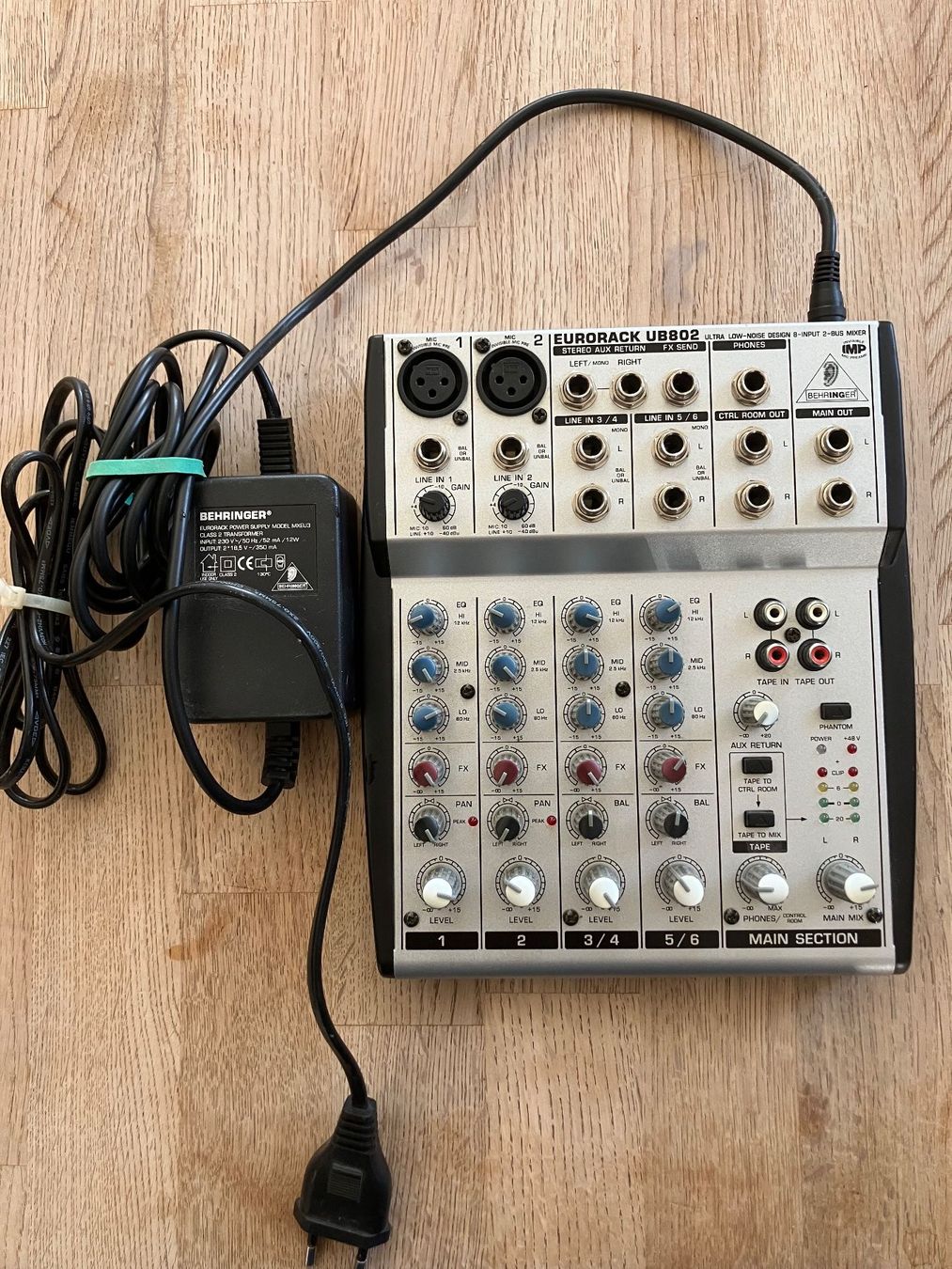 Behringer Console di mixaggio: Mischpult BEHRINGER EURORACK UB802 – Usato da Luterbach venduto da fink4500 5