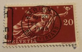 Nr.283 mit Vollstempel Zürich