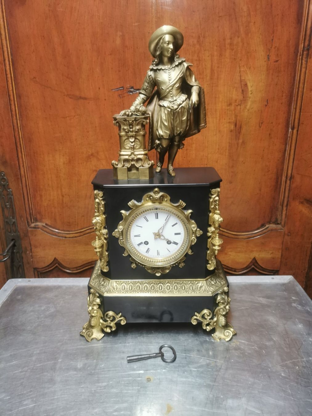 Orologi da terra & Orologi da parete: Pendule Marbre et Bronze – Usato da Wittenheim venduto da LeGrenierdeSam