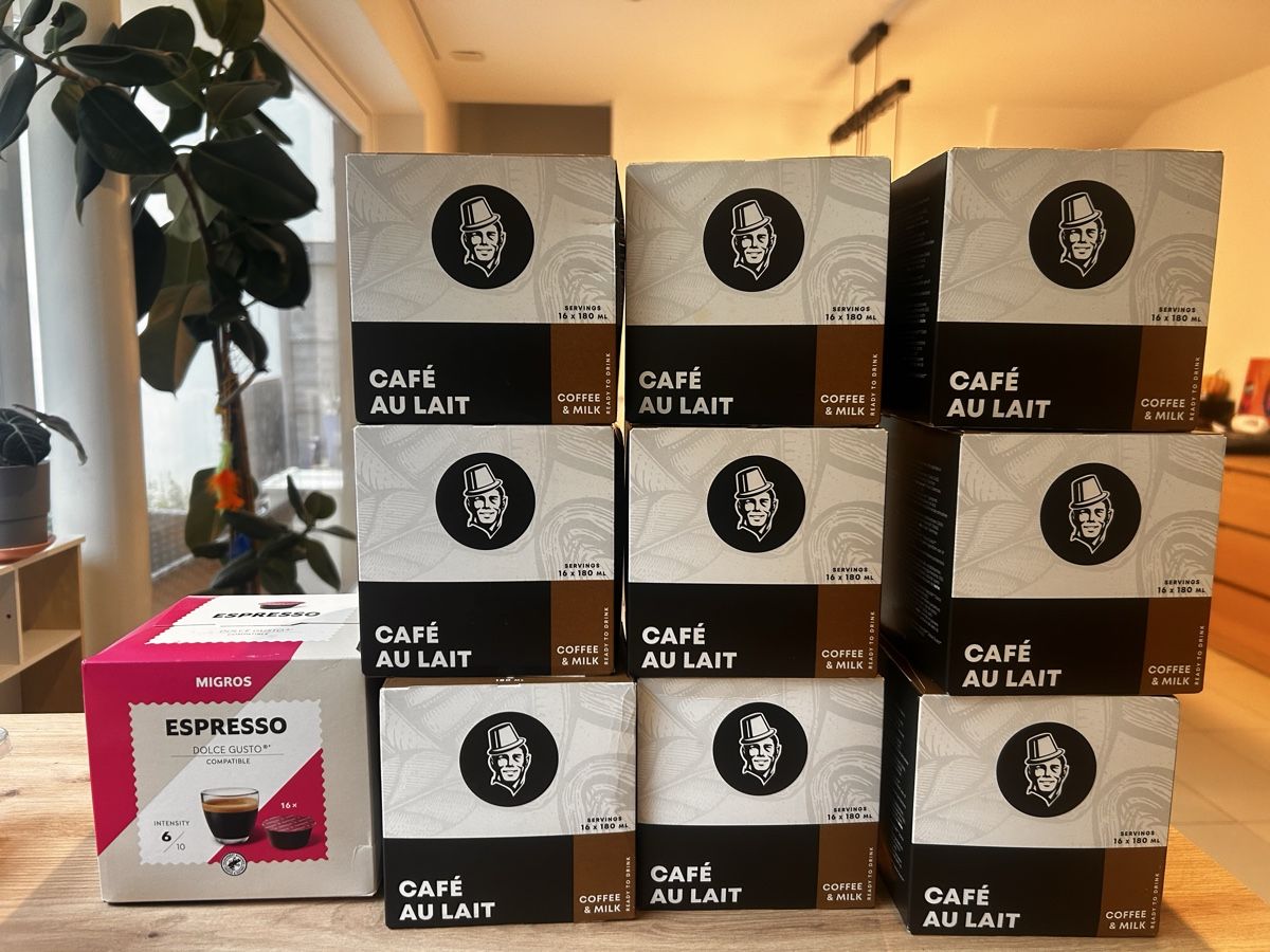 Lebensmittel & Spezialitäten: Dolce Gusto Kaffekapseln – Neu (gemäss Beschreibung) aus Basel von jahrabarr