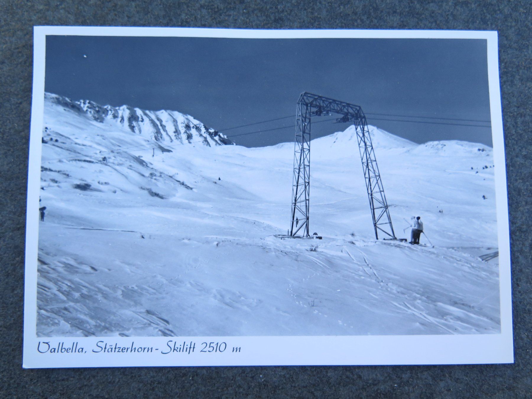 Cartoline postali: VALBELLA - STÄTZERHORN - SKILIFT – Usato da Wittenbach venduto da lipasal