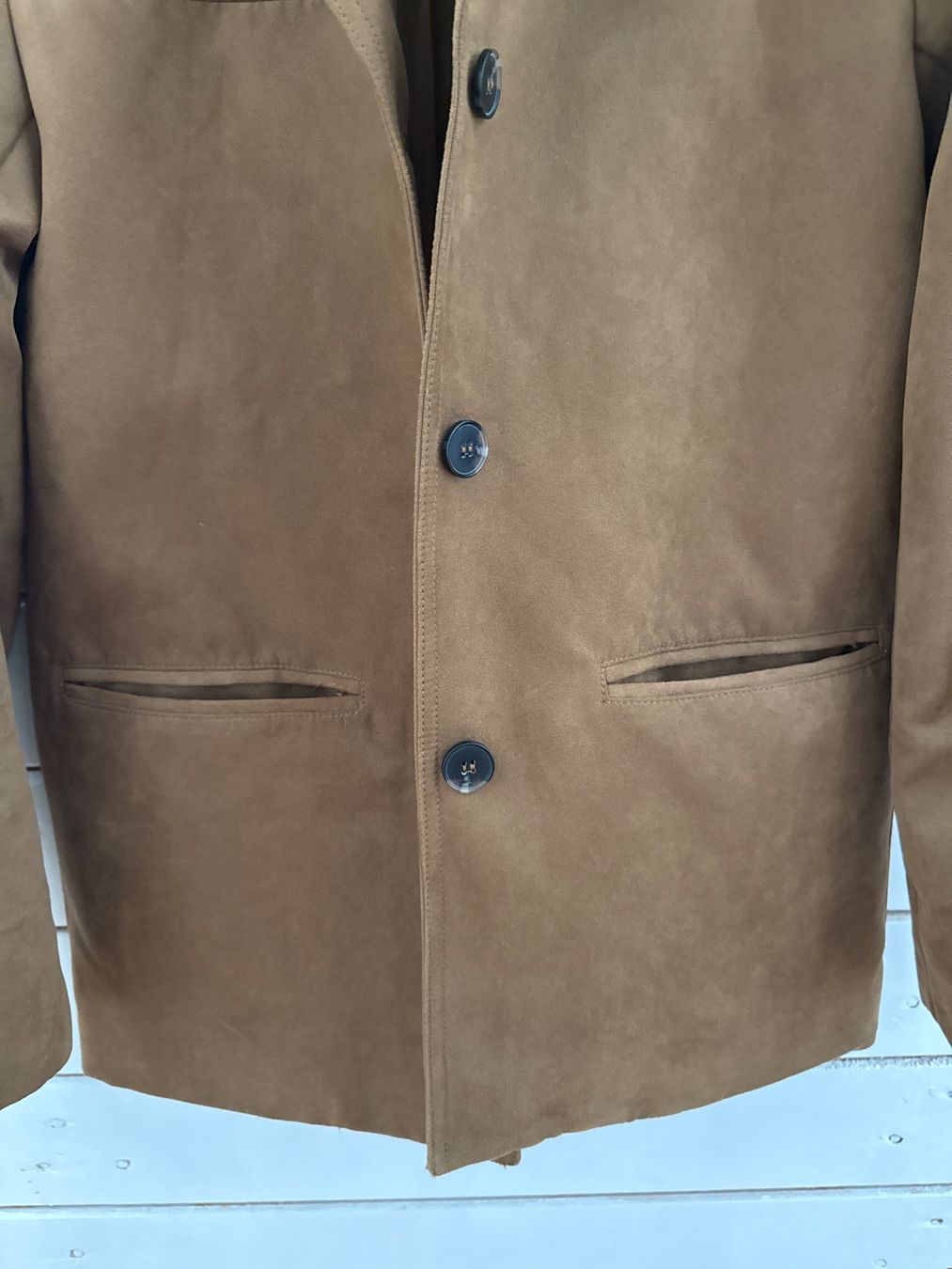 H&M Giacche: Sakko camel Wildlederoptik – Usato da Uster venduto da Marciii 2