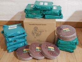 Wandschleifer, Trockenbauschleifer, 664 Teilig!!! NEU!!!