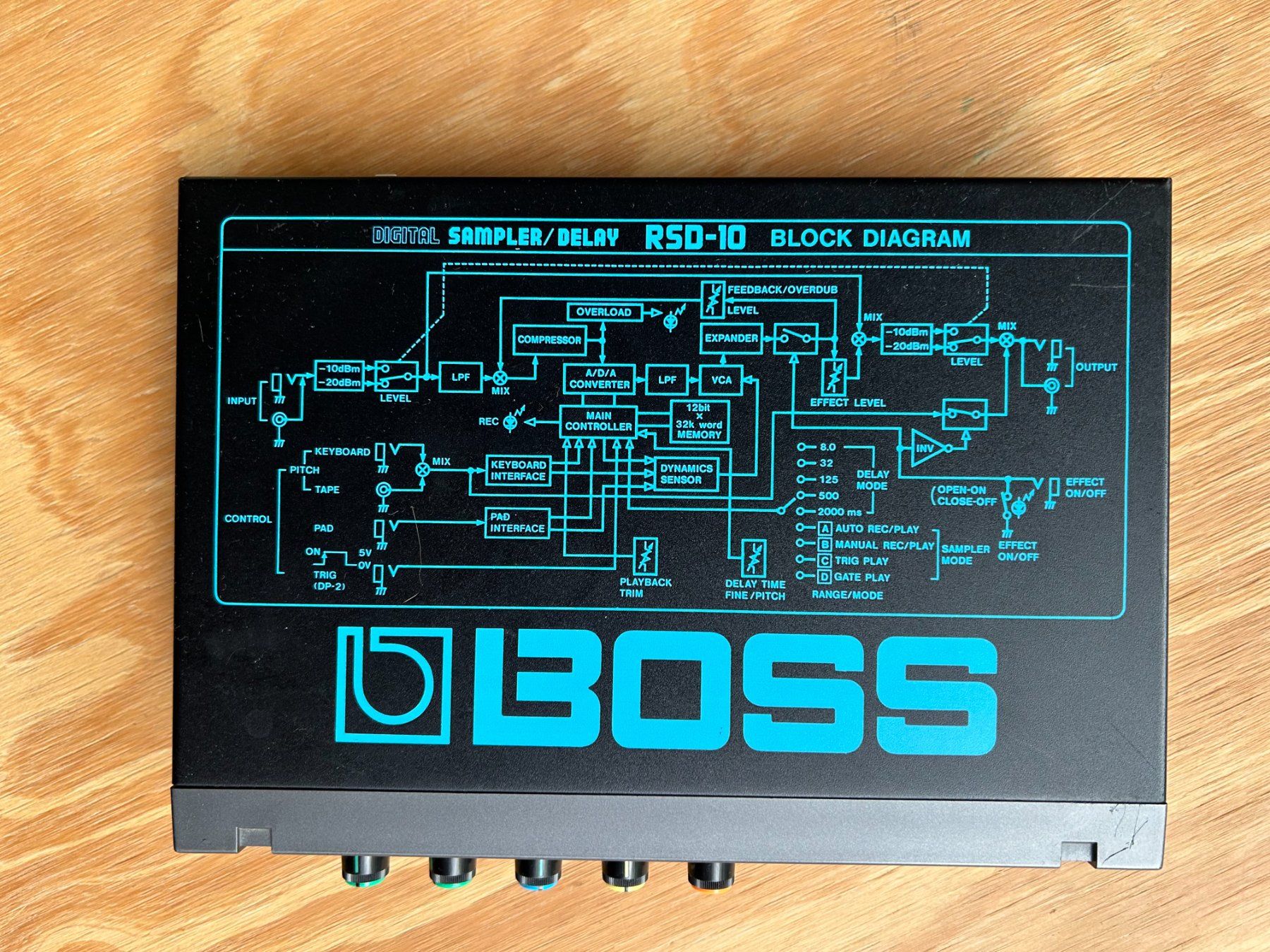 Boss Musikinstrumente: Boss RSD-10 Digital Sampler / Delay Micro Rack 1986 Japan – Gebraucht aus Bäretswil von franfeli 2