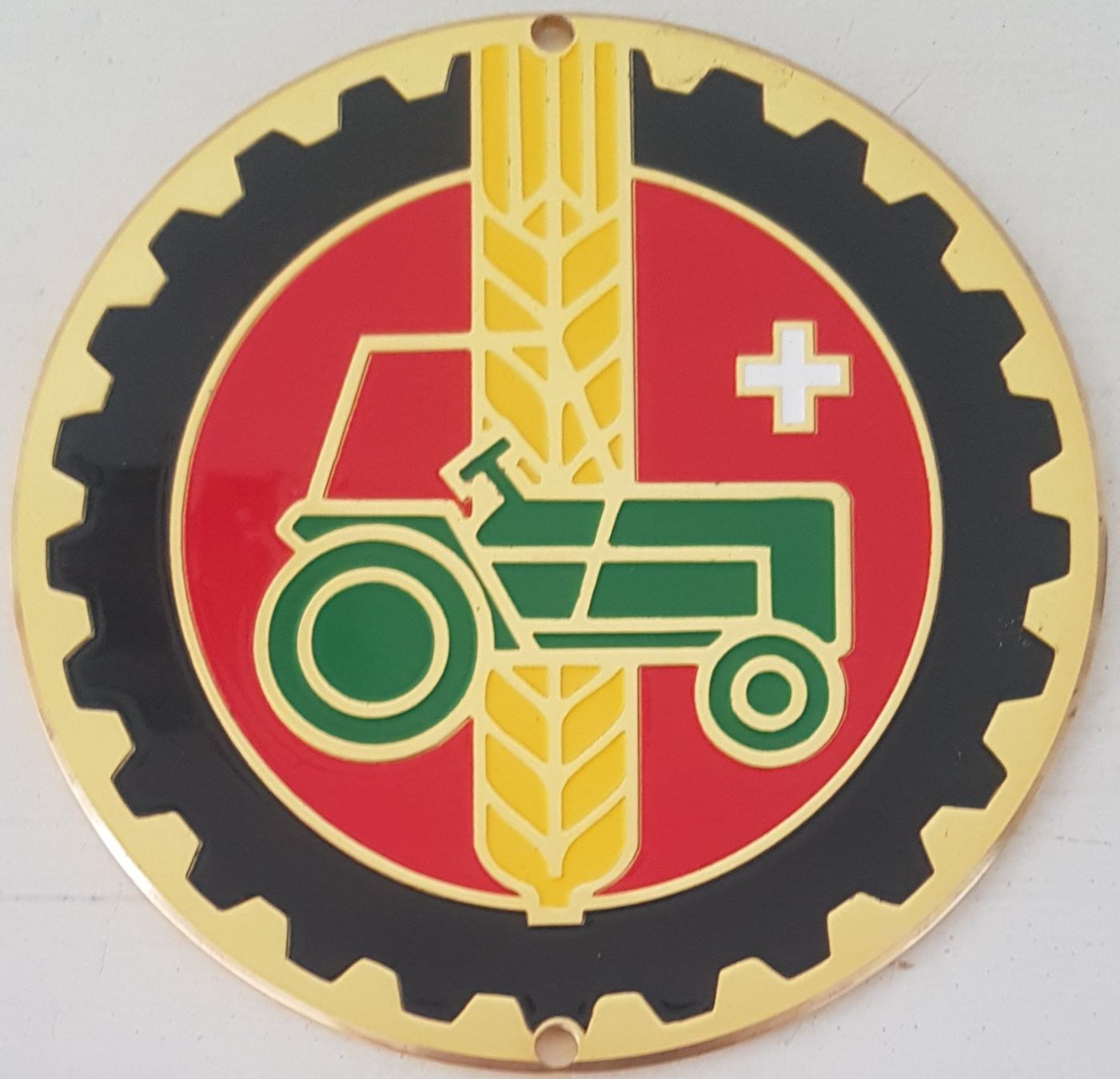 Schilder: Plakette Landtechnik Schweiz – Gebraucht aus Neuchâtel von Blondy_73