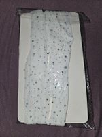 Strumphose: Netz Weiss