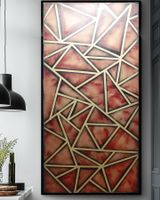 Abstrakt A1380⚡️Original-Acrylgemälde auf Leinwand 210cm