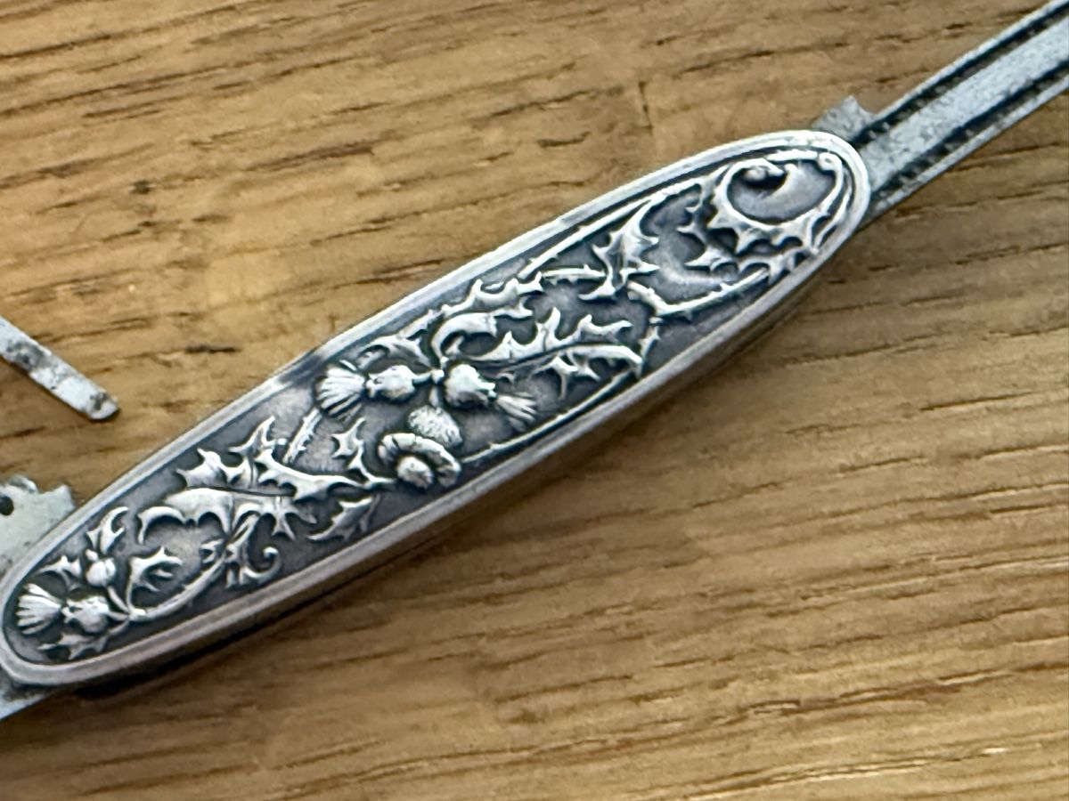 Taschenmesser: Antikes Taschenmesser Sackmesser mit Etui – Gebraucht aus Goldach von Messerguru 1
