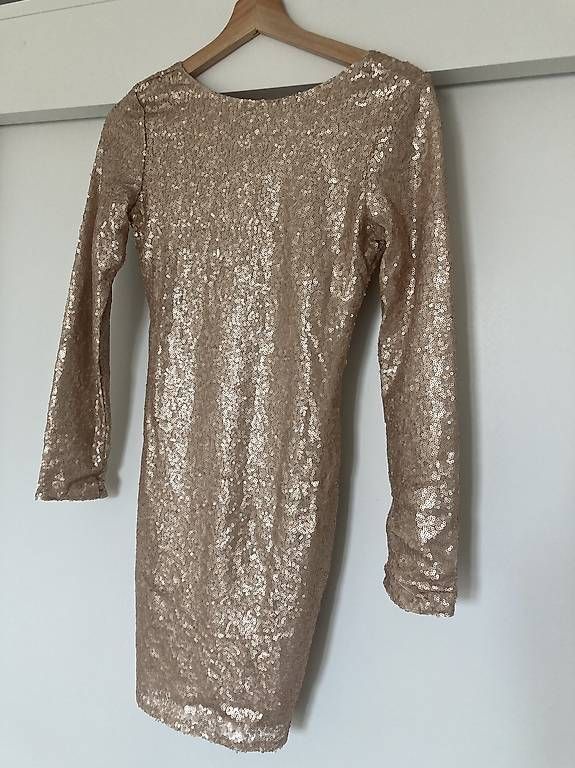 Vestiti: Goldenes Paillettenkleid – Usato da Bern venduto da sac_67mh
