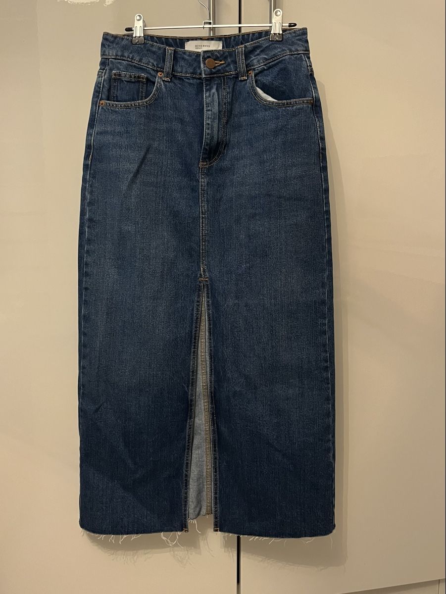 Röcke: Jupe en Jeans RESERVED taille S, 100% coton  – Neu und originalverpackt aus Aigle von sow_m7gm 5