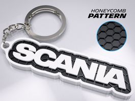 ⭐ Scania Logo - Schlüsselanhänger