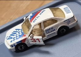 Matchbox BMW 5-Series Auto Rally Weiss Grösse 1:61 1989