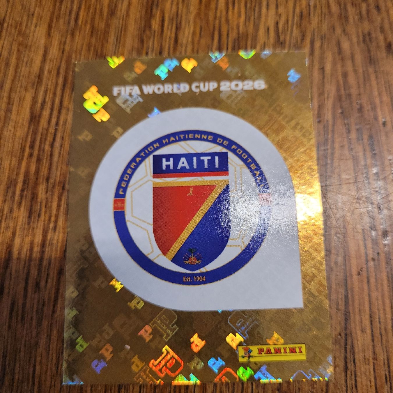 Panini Carte collezionabili: Haiti Wappen 2026 – Nuovo (secondo la descrizione) da Winterthur venduto da Flomal