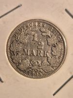 Deutsches Reich 1/2 Mark 1905 G - Silber - selten - ab 1.--!