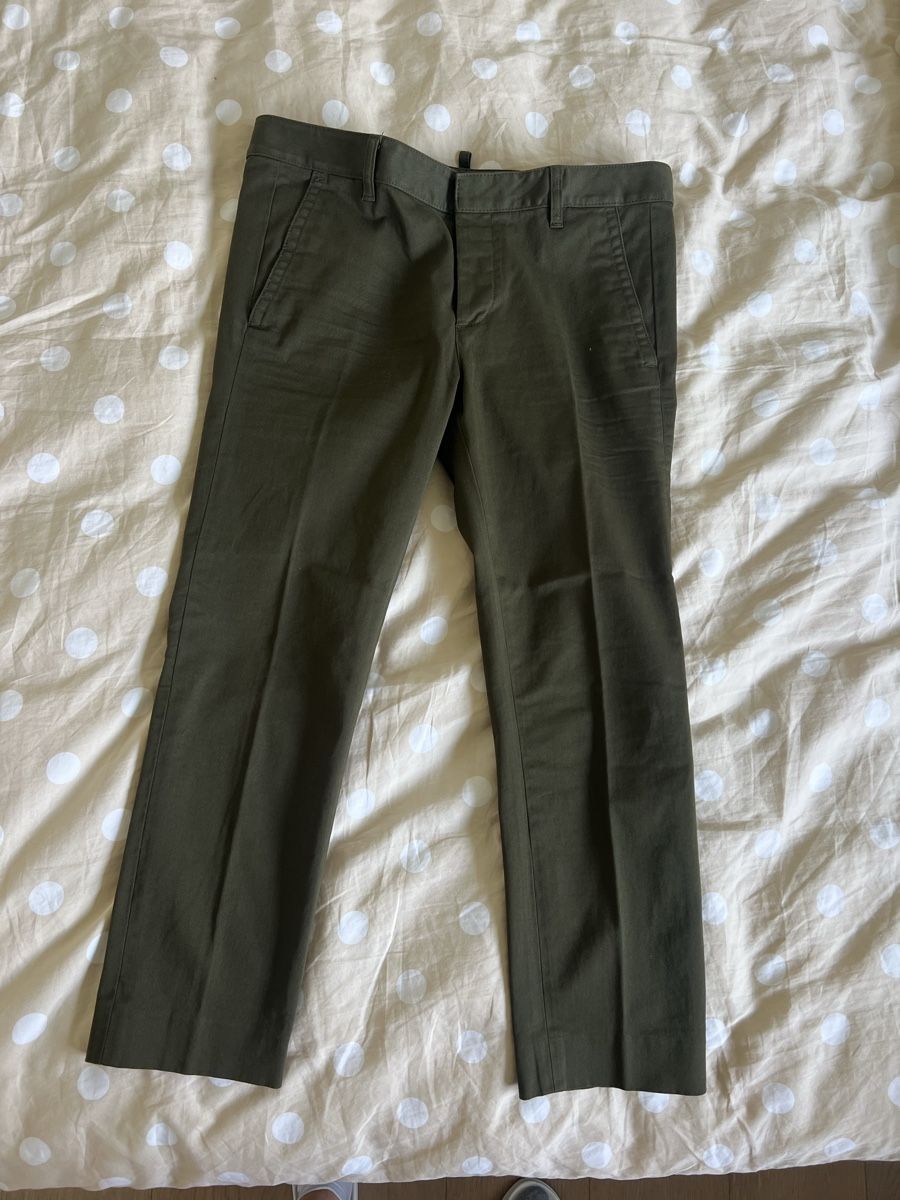 Pantaloni: Dsquared2 Hose, Khaki – Usato da Olten venduto da isabelschmid
