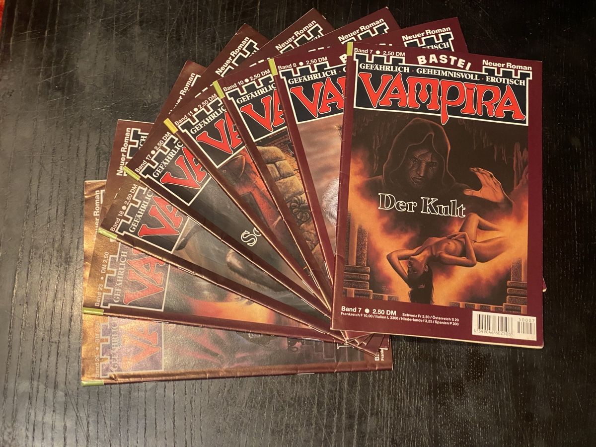 Libri: Vampira Gruselroman - 7 Bände – Nuovo (secondo la descrizione) da Zuerich venduto da SonderArt-Wertgut