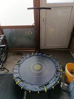 DOMYOS Trampolin mit Frontstange und einklappbaren Füssen