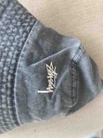 Bucket Hat Stussy grau Baumwolle gebrauchter Zustand