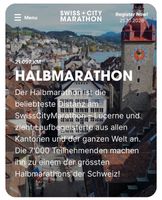Startplatz Swiss City Marathon Luzern