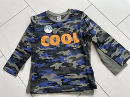 2 Langarmshirts 116 originalverpackt