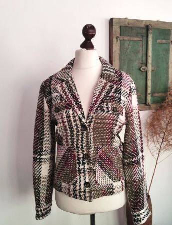 Mos Mosh Boucle Jacke Gr.36/38